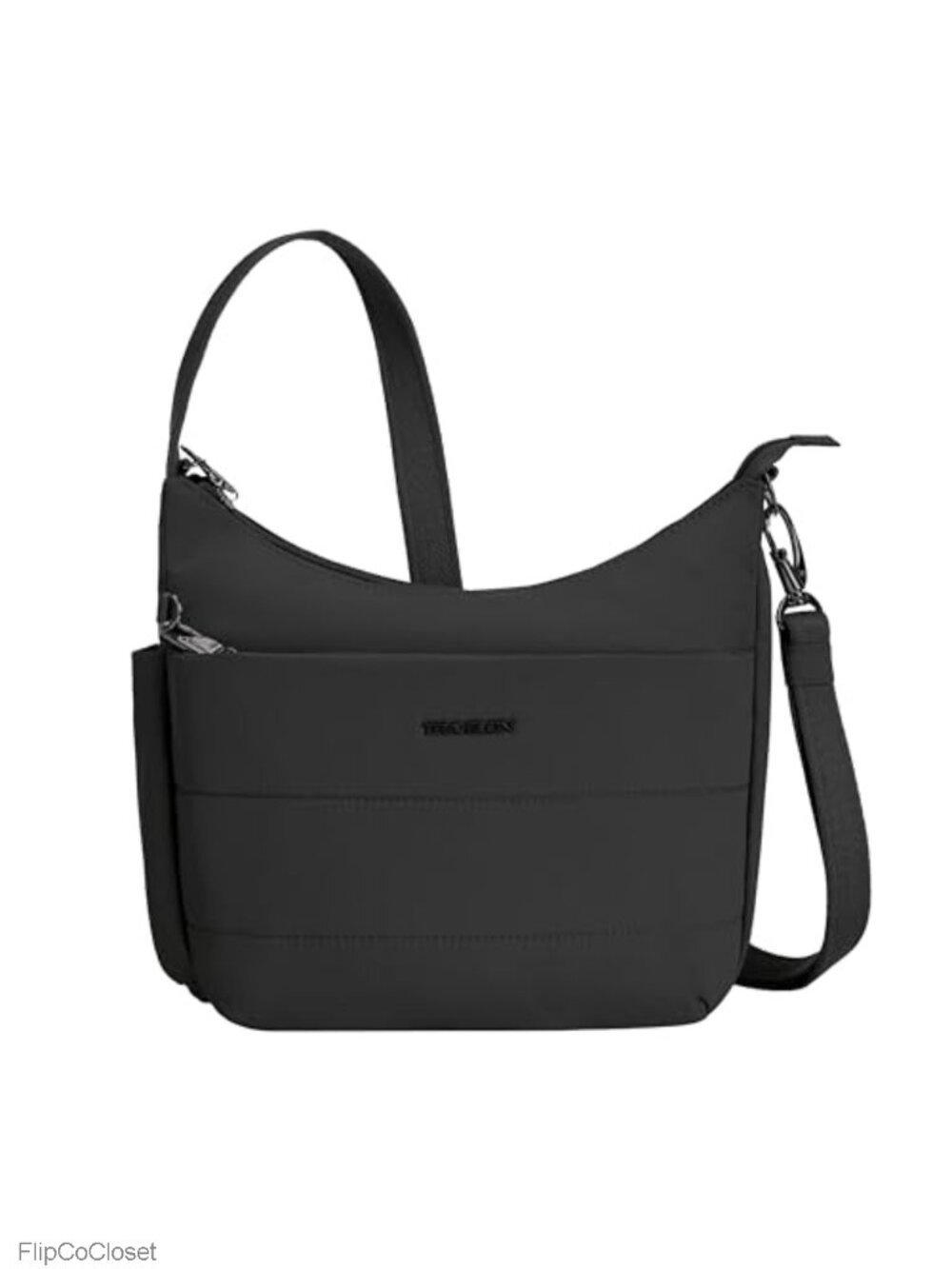 Travelon Anti-Theft Roam Medium Crossbody Nylon RFID Sling Bag